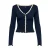 ONLY top marineblauw