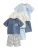 Next Set  beige / blauw / navy / lichtblauw