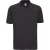 Russell Heren Klassiek Piqué Katoenen Polo Shirt (Zwart)