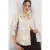 Oversized gestreepte blouse met knopen