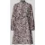 Marc Cain Relaxed fit jurk van viscosemix met all-over dierenprint