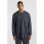 America Today oversized longsleeve met wafelstructuur – grijs