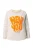 LAURASØN Shirt  crème / oranje