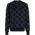Karl Lagerfeld Diamond Karl Aop Sweat Black