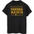 Disney Dames/Dames The Lion King Hakuna Matata Katoenen Vriendje T-shirt (Zwart)