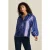 POM Amsterdam Violet Festive Blue Blouses Dames – Paars –