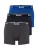 BOSS Boxershorts ‘Power’  indigo / nachtblauw / donkergrijs / wit