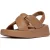 FitFlop F-mode knot soft-leather flatform b/strap sandals