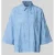 MORE & MORE Regular fit blouse met stitchings en 3/4-mouw