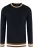 Marvelis Casual Trui ronde hals marine, Effen