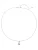 Hey Happiness Ketting ‘Anchor Sparkle’  zilver