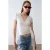 Crop Wrap Blouse met Strikdetail