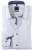 OLYMP No. Six Super Slim Overhemd marine, Effen