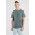 America Today regular T-shirt grijsgroen
