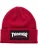 THRASHER Muts ‘LOGO PATCH BEANIE’  rood