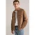 We Fashion Overshirt Light Brown