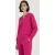 EsQualo Sweater “v” Studs Modal Cerise Pink