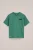 WE Fashion – Jongens T-shirt met print – Oversized – Donkergroen – Katoen –