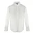 Aquascutum Effen shirt met lange mouwen en logo voor heren (Wit)