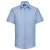 Russell Collection Heren Oxford Easy-Care Tailored Shirt (Oxford Blauw)