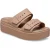 Crocs Brooklyn Thermoplastische Dames Latte Sandalen