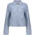 Geisha Jeans Jacket Jacquard Flower Bleached Denim