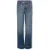 Only Kogjuicy front pocket wide leg dnm blue denim