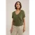 We Fashion Knitted Pullover Army Green