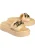 BUFFALO Muiltjes  beige / goud