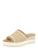 TOMS Muiltjes ‘DIANA’  beige / camel / donkerbeige