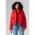 Levi’s Western Bubble Shorty Puffer Coat In Red