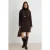 TRENDYOLMİLLA Dames Bruin Effen Kort / Mini Lang Recht Jurken