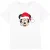 Disney Kinderen/kinderen mickey mouse kerstverlichting wikkel t-shirt