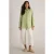 White Stuff Lydia Linen Shirt Green Print