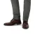 Manfield – Heren – Bruine leren veterschoenen –
