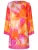 Ana Alcazar Jurk ‘Zawoni’  perzik / donkeroranje / pink / offwhite