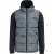 Everlast Hybride herenjas met gewatteerd patroon en craquelé-effect (Houtskool)