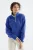 Oversized Pluche Halflange Rits Sweater