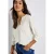 Street One Dames Tuniek met gespleten hals in Wit