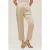 Reiss Satin Taper Trouser Neutral