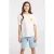 America Today T-shirt met backprint wit