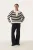 Pullover Regular fit black offwhite