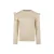 Koko Noko rechtvallende longsleeve met ruches – beige
