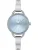 Breil Analoog horloge ‘Caroline’  pastelblauw / zilver
