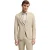 Boss Heren Blazer met gestructureerde inkeping (Licht Beige)