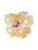 Maanesten Haarsieraden ‘AYANA’  lichtoranje / pink / wit