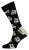 Happy Socks Noviteit Kleurige Heldere Katoenmix Hondensokken – Zwart
