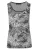 KOROSHI Top  zwart / wit