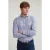 River Woods Custom Fit Checked Shirt Blue/beige
