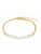 Heideman Armband ‘Tony’  goud / wit
